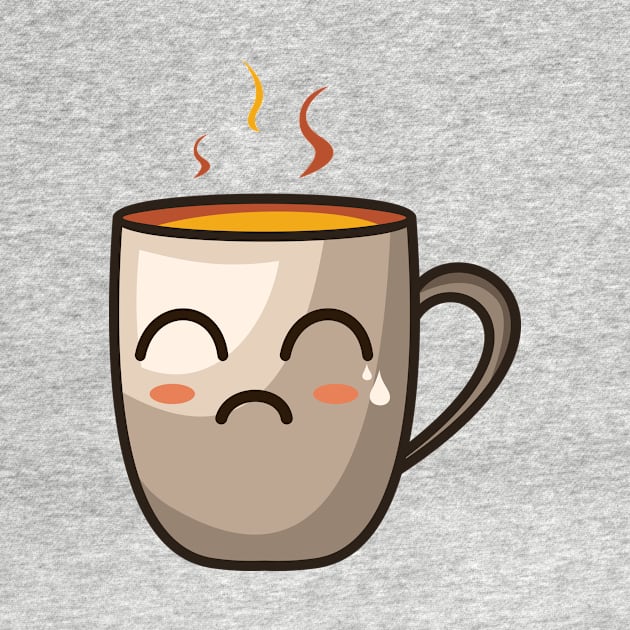 sad emoji coffe by Rizkydwi